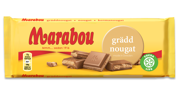 Marabou Gräddnougat 100g