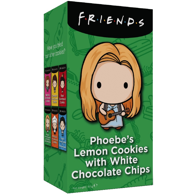 Friends Cookies - Phoebe's Lemon White Chocolate Chip 150g