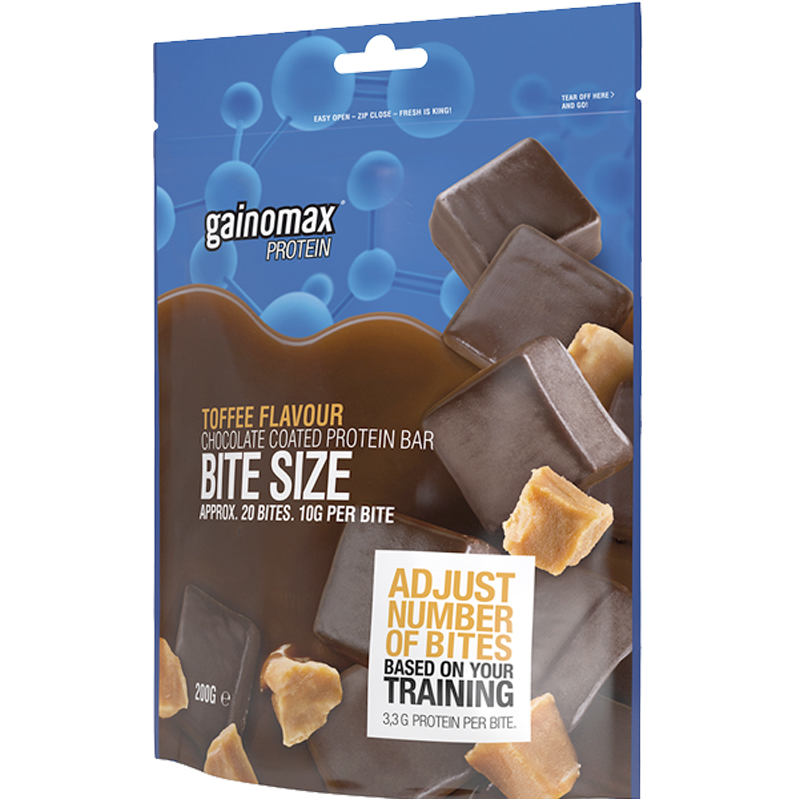 Proteinbar "Bite Size" Kolakaramell 200g - 91% rabatt