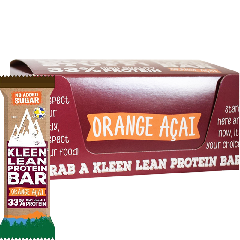 Proteinbars Orange Acai 16-pack - 68% rabatt