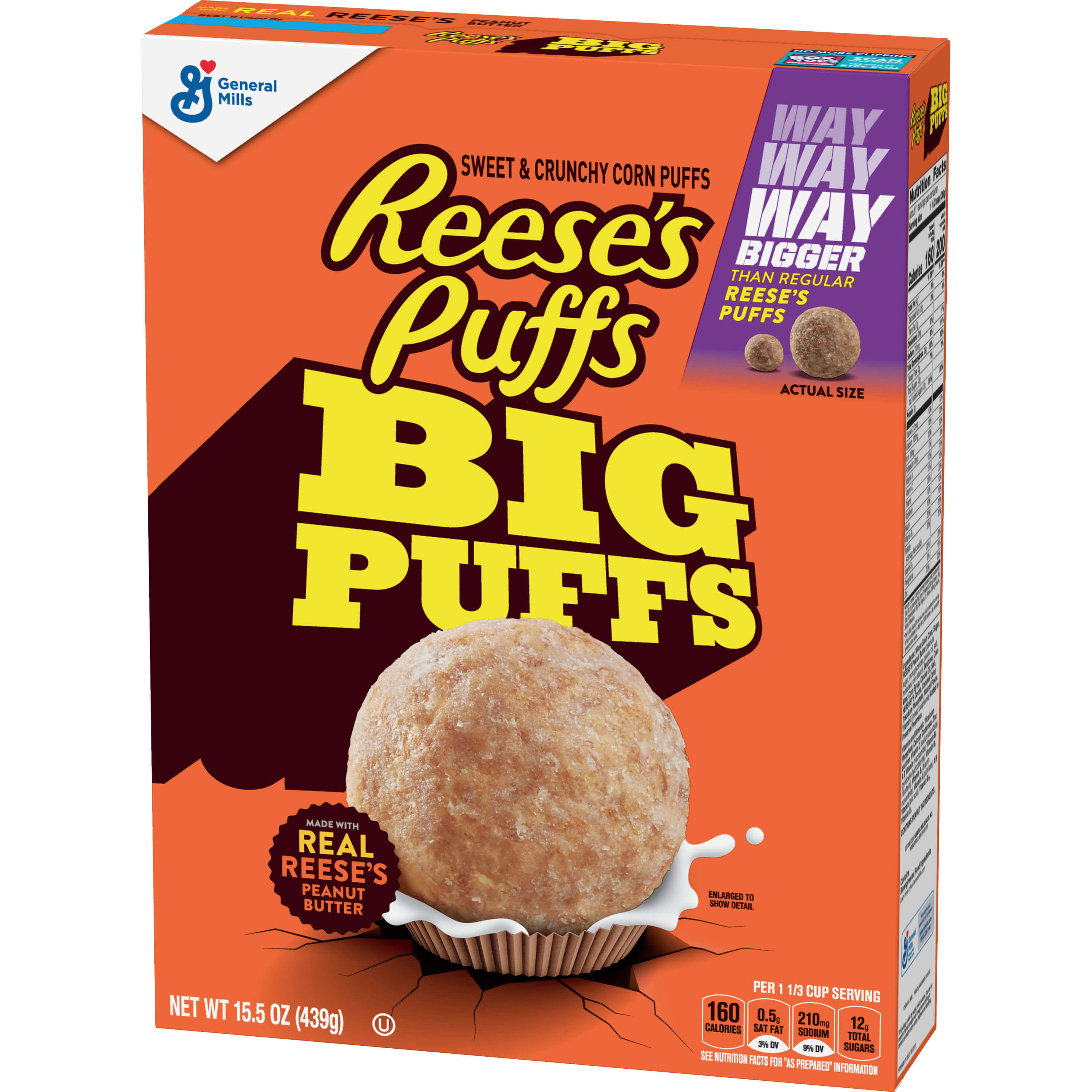 Reeses Puffs Big Puffs 439g