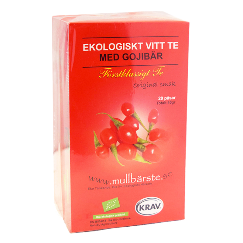 Vitt Te Gojibär - 62% rabatt