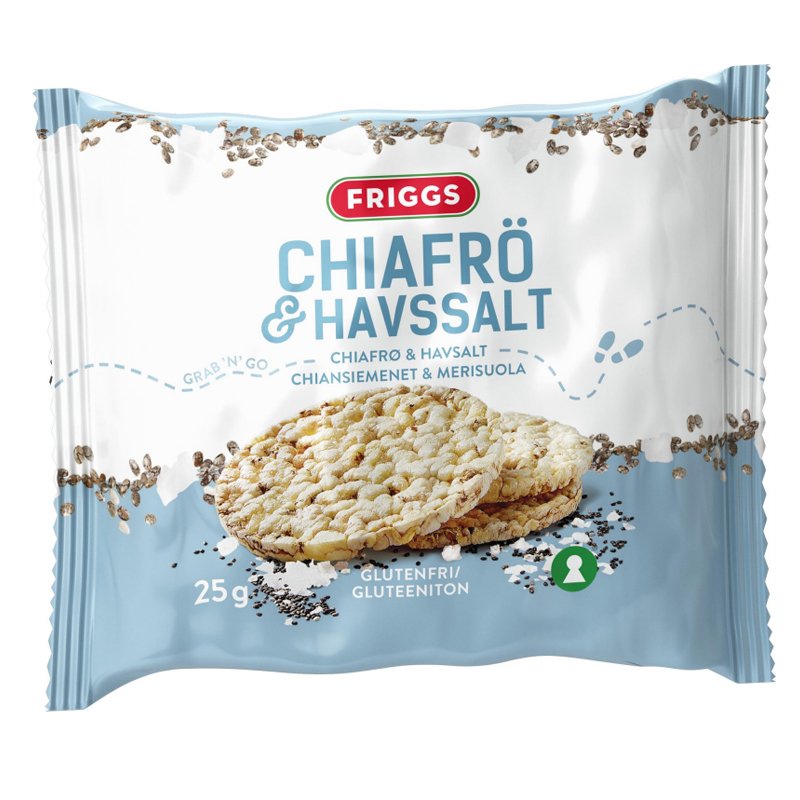 Majskakor Chiafrön & Havssalt - 22% rabatt