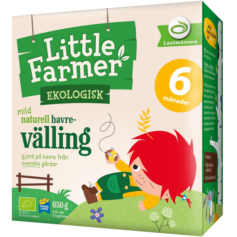 Eko Havrevälling "6 Månader" 650g - 55% rabatt