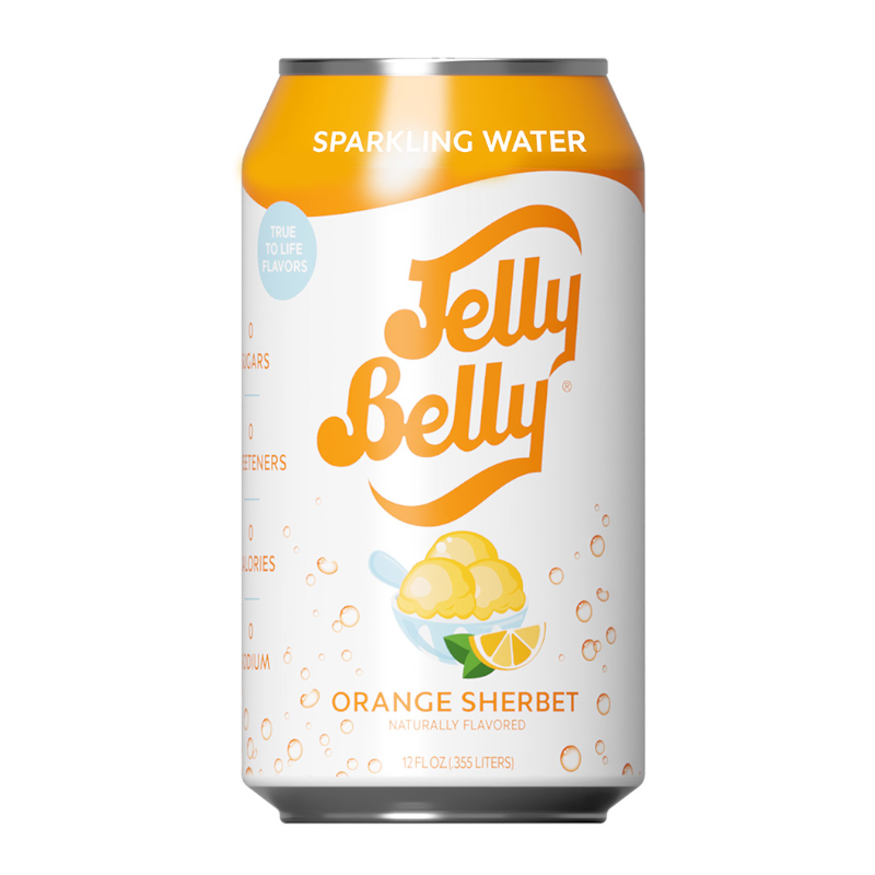 Jelly Belly Sparkling Water Orange Sherbet 355ml