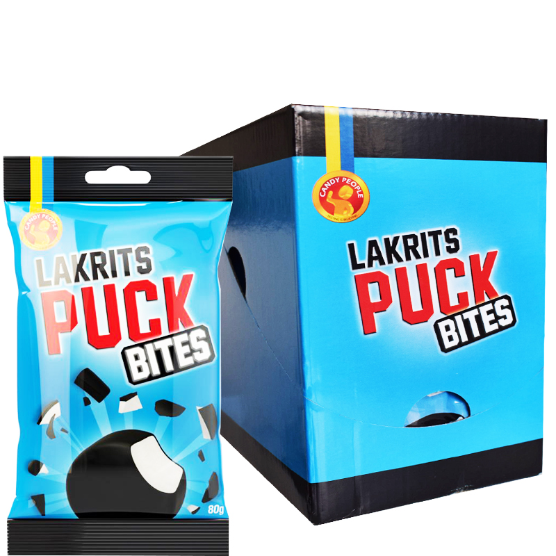 Lakritspuck Bites 15-pack - 78% rabatt