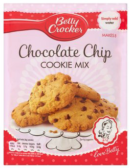 Betty Crocker Chocolate Chip Cookie Mix 200g