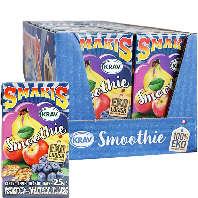 Smoothie Blåbär & Banan 27-pack - 48% rabatt