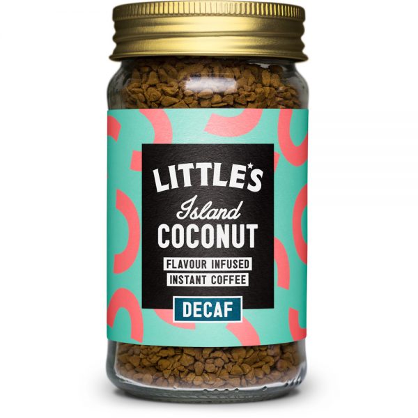 Littles Decaf Island Coconut Instant Coffee 50g