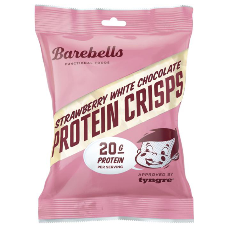 Proteinkrisp "Strawberry White Chocolate" 77g - 50% rabatt