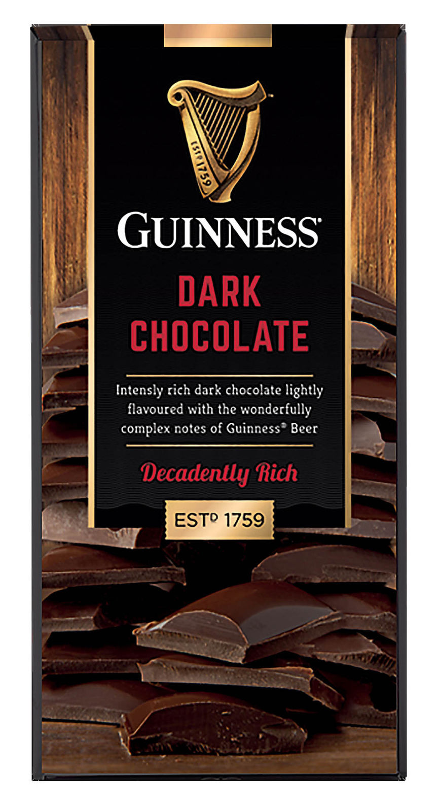 Guinness Dark Chocolate Bar 90g