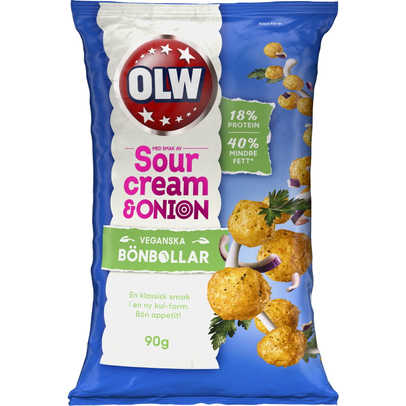 Bönbollar Sourcream & Onion - 25% rabatt