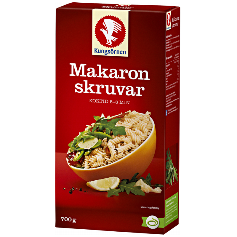 Makaronskruvar 700g - 40% rabatt