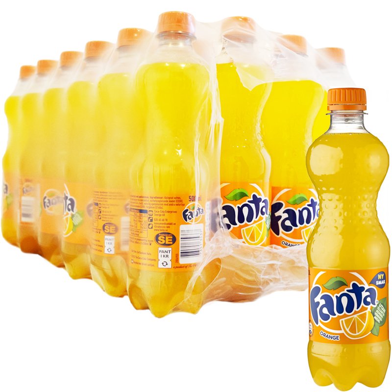 Hel Låda Fanta Original 24 x 50cl - 66% rabatt