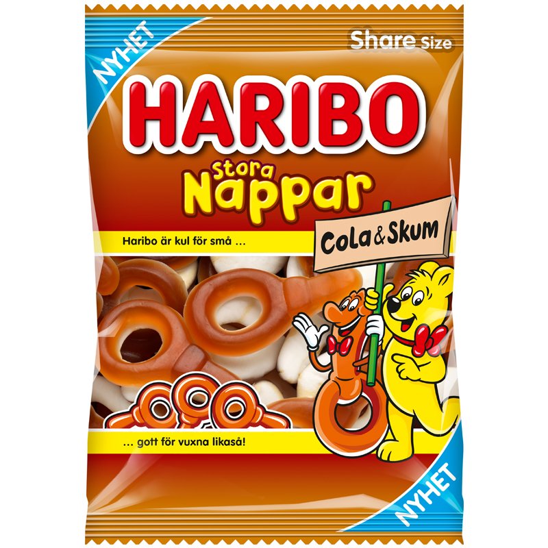 Stora Nappar Cola Skum - 37% rabatt