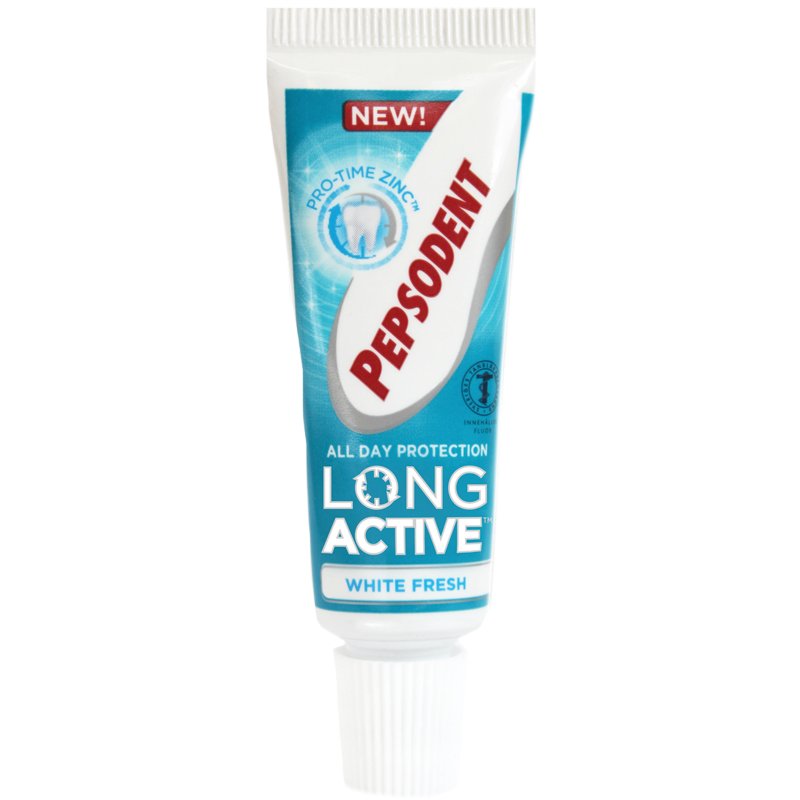 Tandkräm Long Active White Fresh Travelsize - 44% rabatt