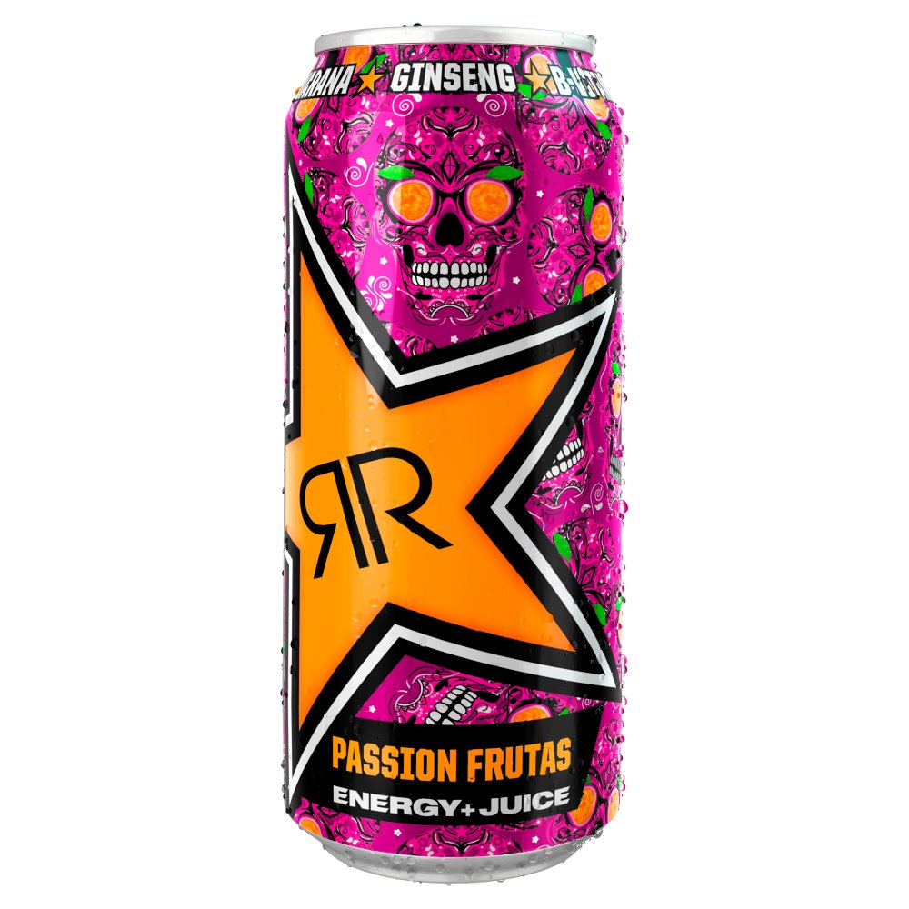 Rockstar Baja Juiced Passion Frutas 500ml