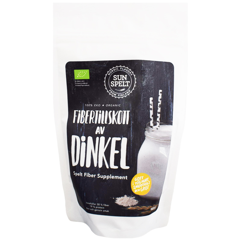 Eko Fibertillskott Dinkel 160g - 41% rabatt