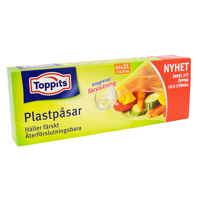 Plastpåsar 2L - 22% rabatt