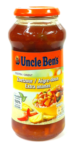 Uncel Bens sötsur sås extr ananas - 90% rabatt