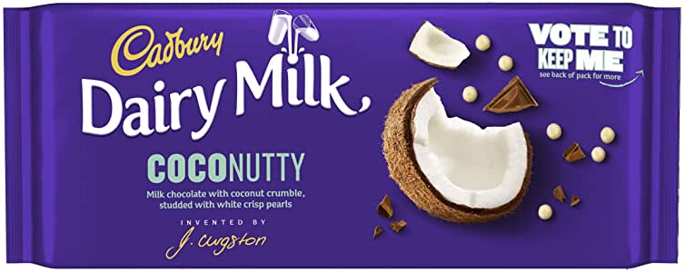 Cadbury Dairy Milk Inventor Coconutty 105g
