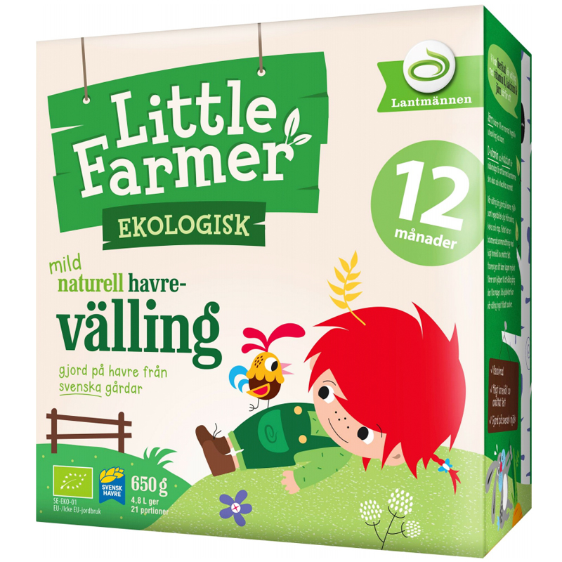 Eko Naturell Havrevälling 650g - 55% rabatt