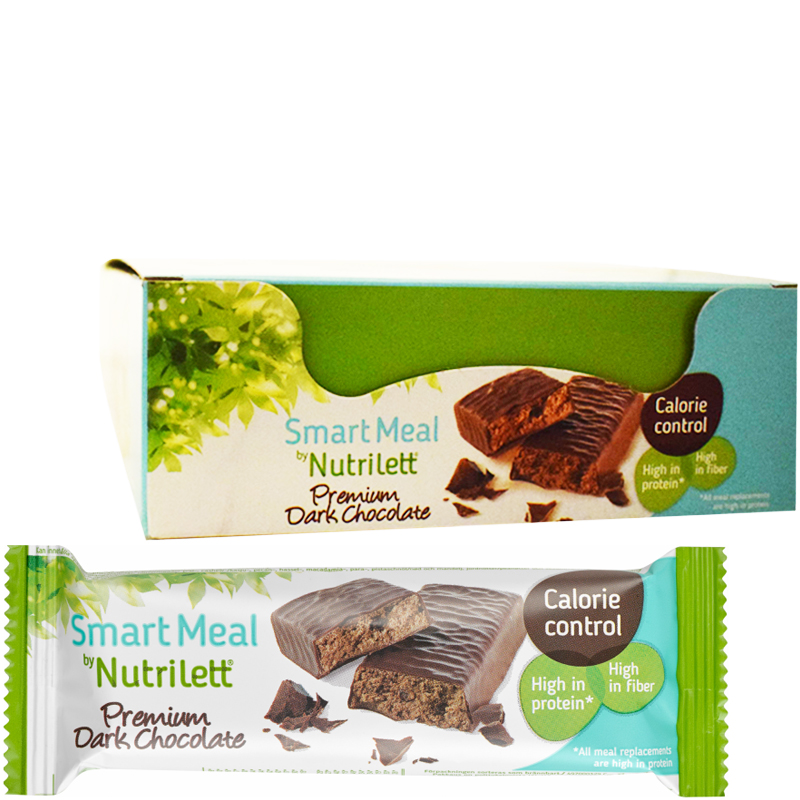 Hel Låda Mealbars "Dark Chocolate" 15 x 60g - 50% rabatt