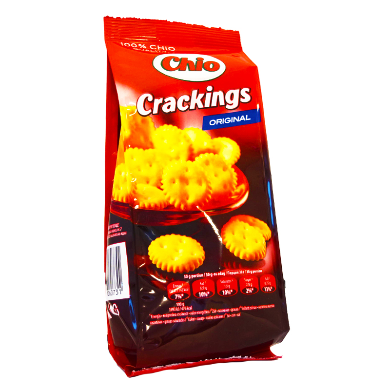 Chio Cracklings Original - 80% rabatt