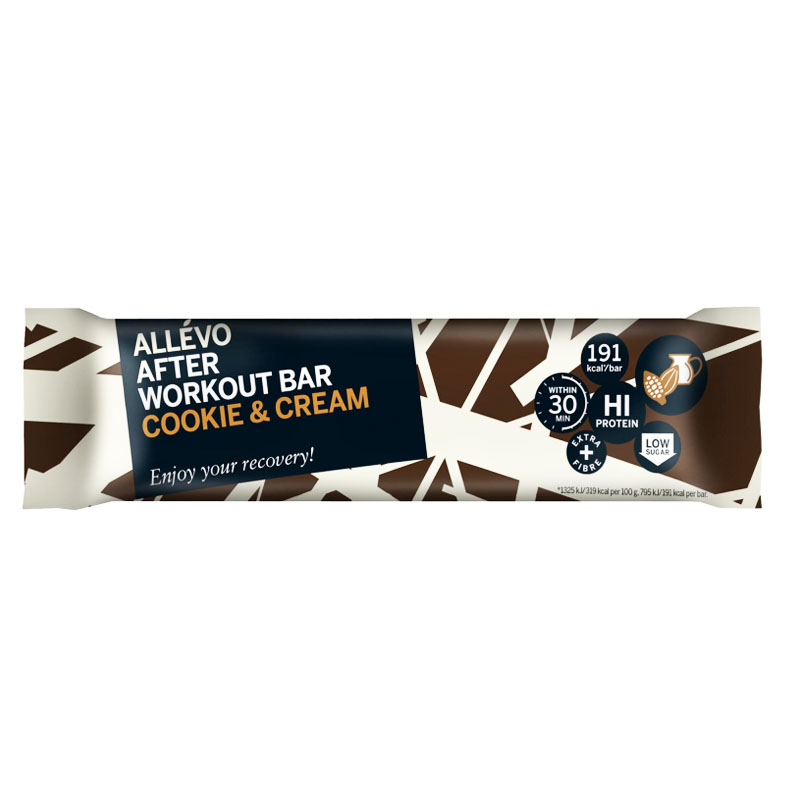 Proteinbar "Cookie & Cream" 60g - 74% rabatt