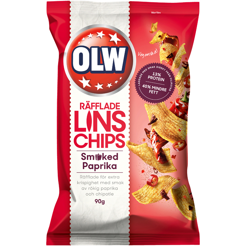 Linschips Paprika - 21% rabatt