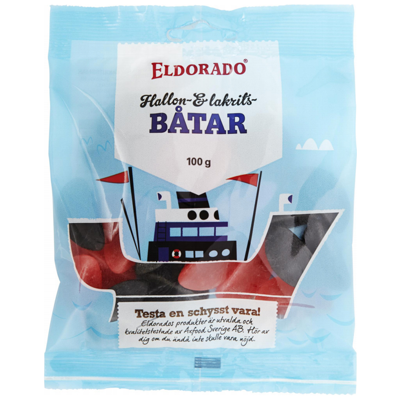 Hallon- & Lakritsbåtar 100g - 86% rabatt