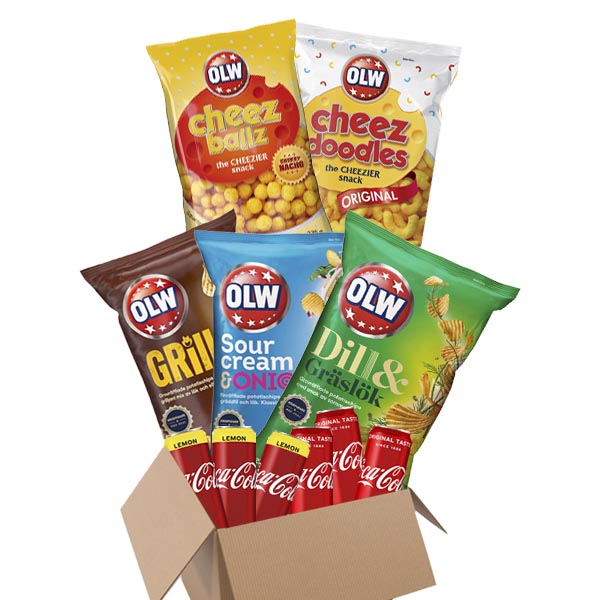 Midsommarboxen - Snacks och läsk