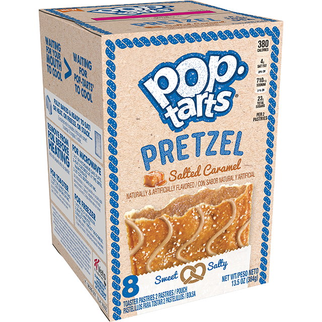 Kelloggs Pop-Tarts Pretzel Salted Caramel 384g