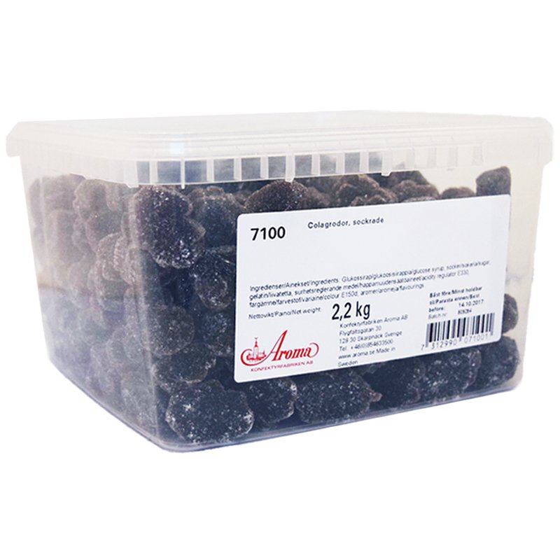 Godis Sockrade Colagrodor 2,2 kg - 62% rabatt