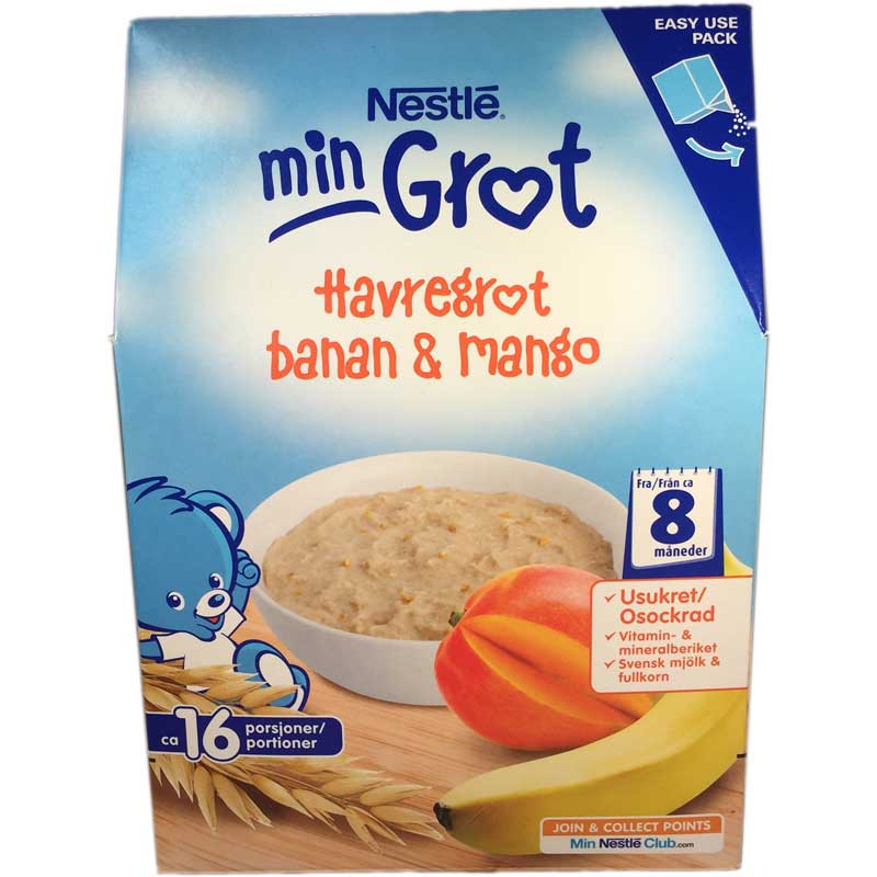 Havregröt Banan & mango - 37% rabatt