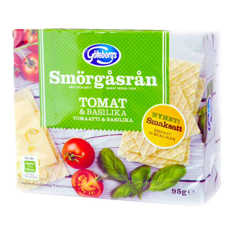 Smörgåsrån Tomat & Basilika 95g - 23% rabatt
