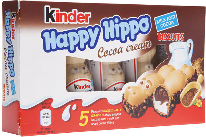 Kinder Happy Hippo Cocoa Cream 5 pack
