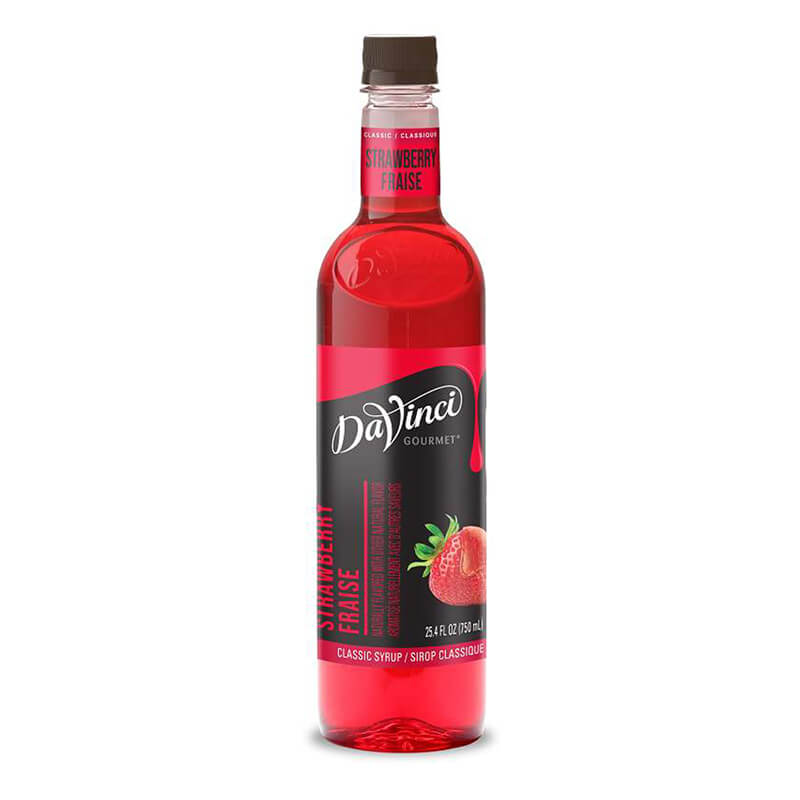 DaVinci Gourmet Syrup Classic Strawberry 750ml