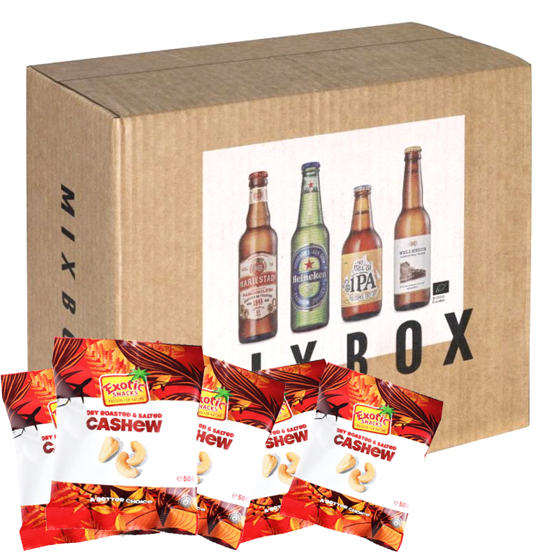 Öl Mixbox + Nötter - 21% rabatt