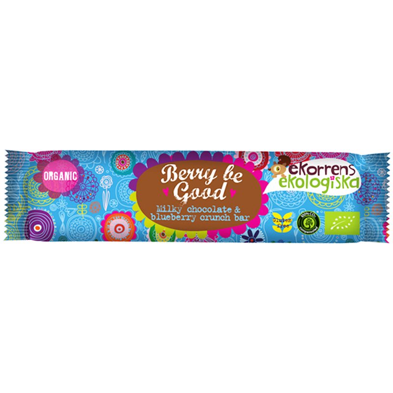 Eko Chokladbar "Milky Chocolate & Blueberry" 35g - 42% rabatt
