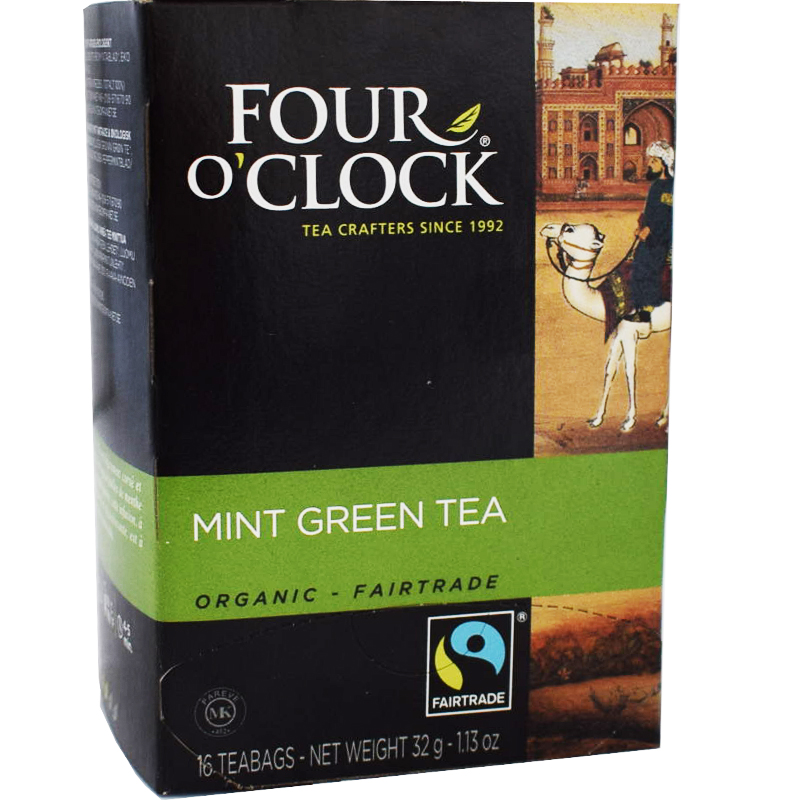 Te Grönt Mint, Eko Fairtrade 16p - 38% rabatt