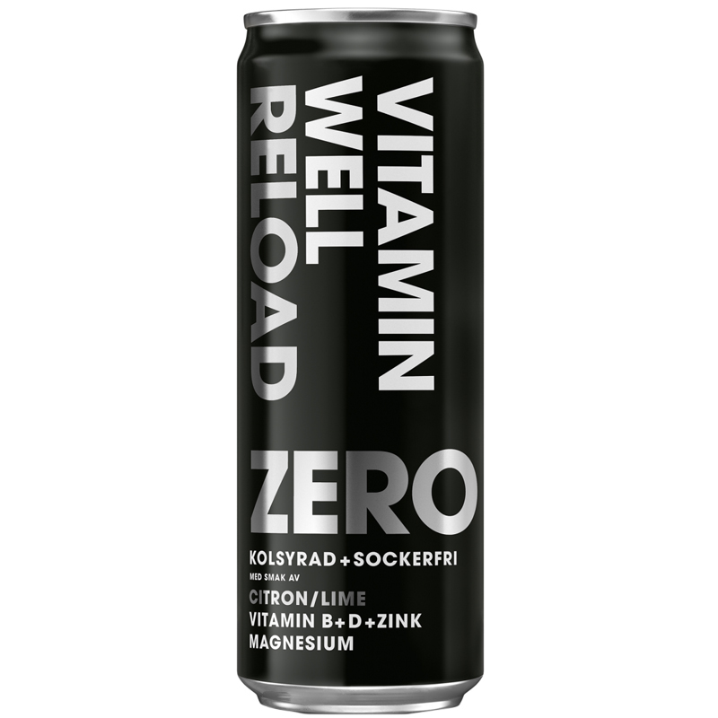 Dryck "Reload Zero" 355ml - 37% rabatt