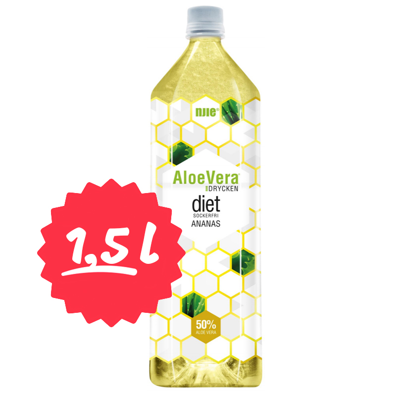Aloe Vera-dryck Ananas 1,5l - 69% rabatt