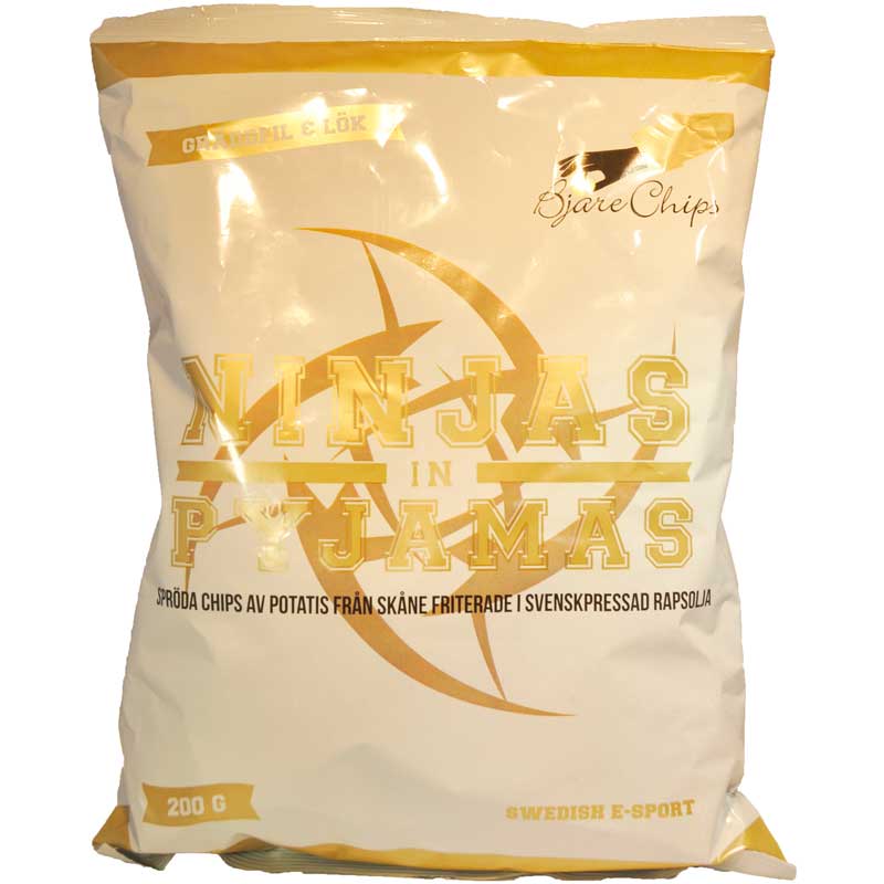 Chips Gräddfil & Lök Ninjas in pyjamas - 40% rabatt