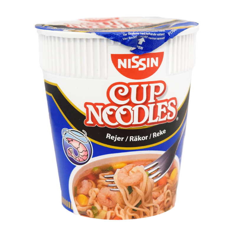 Nudelkopp "Shrimp" 63g - 44% rabatt