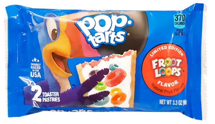 Kelloggs Pop-Tarts - Froot Loops 2-pack