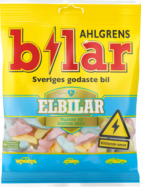 Ahlgrens bilar Elbilar 100g