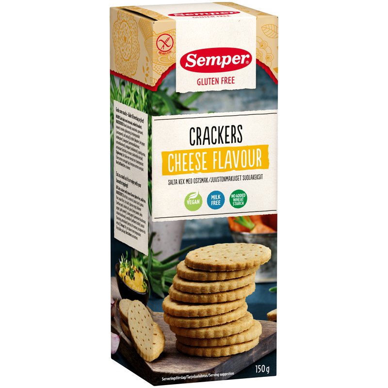 Crackers Cheese Flavour - 24% rabatt