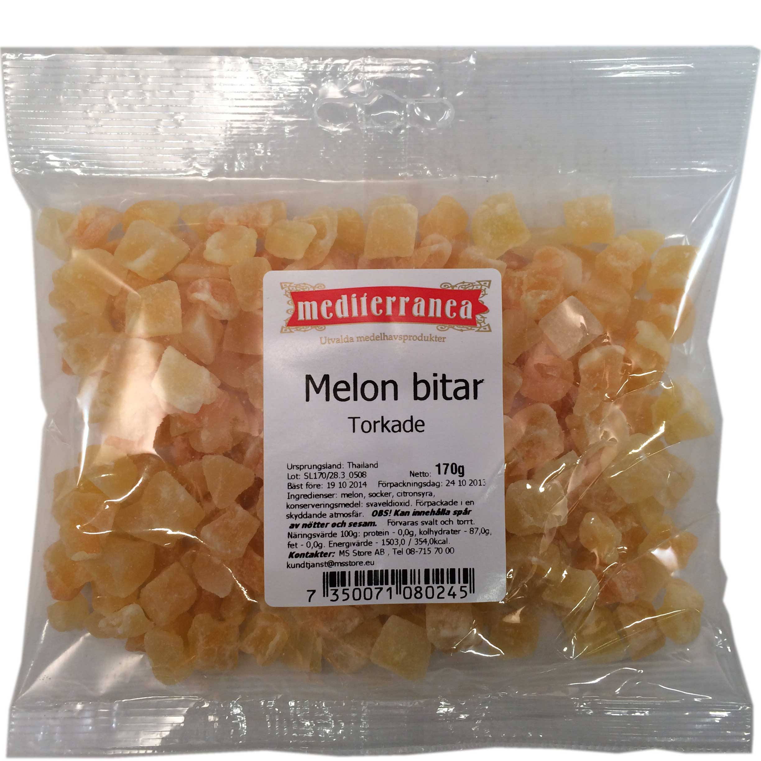 Melonbitar torkade - 36% rabatt