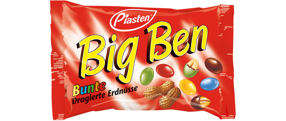 Big Ben Dragerade Jordnötter 150g
